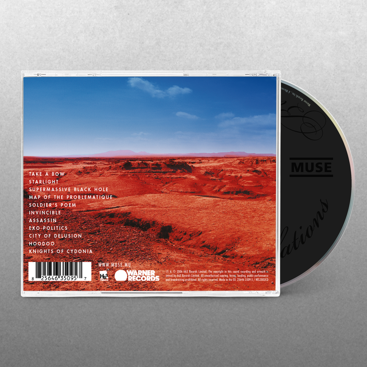 Black Holes And Revelations CD