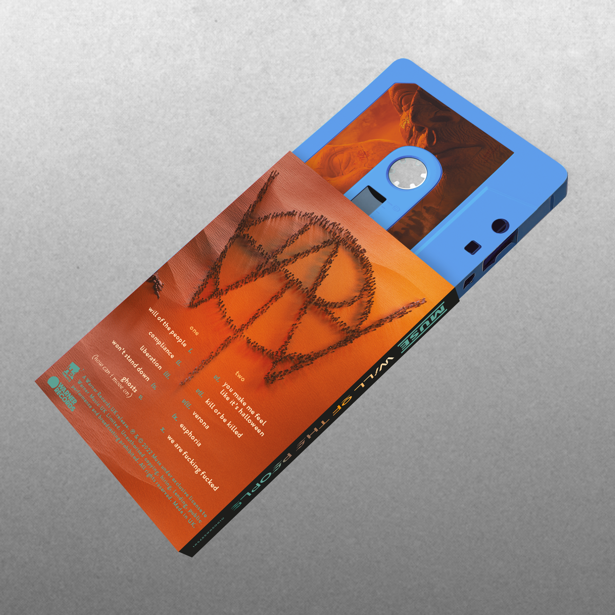 Will Of The People Blue Cassette