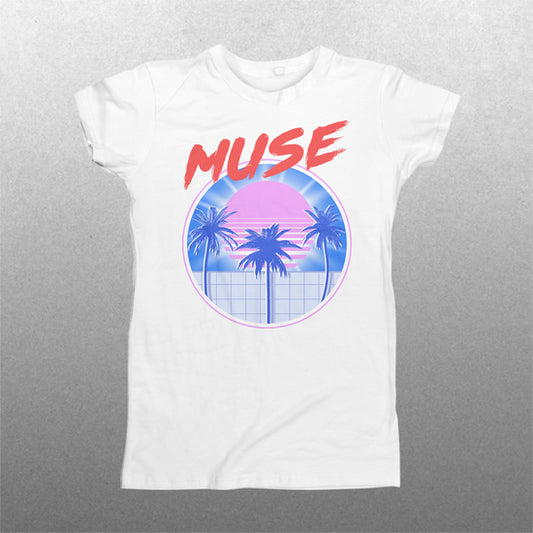 Spring Palm Euro Tour Womens T-Shirt