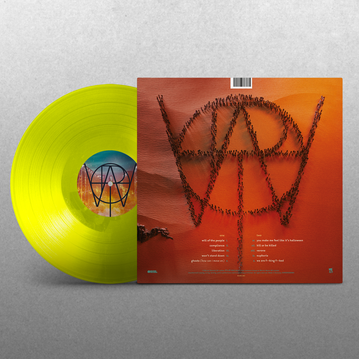 Will Of The People Exclusive Neon Yellow Vinyl
