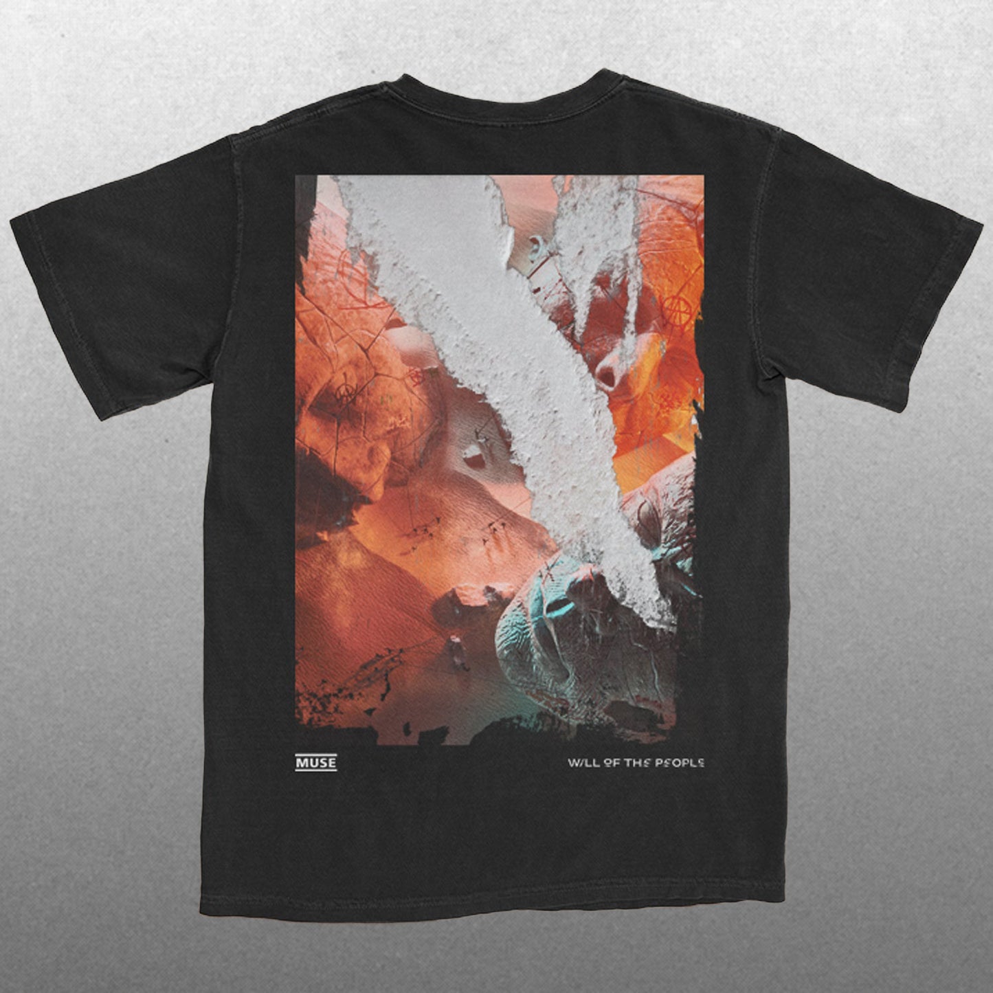 Will of the People Cover Collage Black T-Shirt
