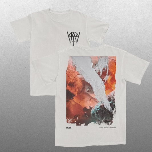 Will of the People Cover Collage White T-Shirt