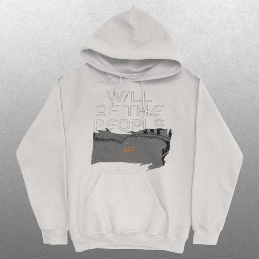 Will of the People Ghosts White Hoodie