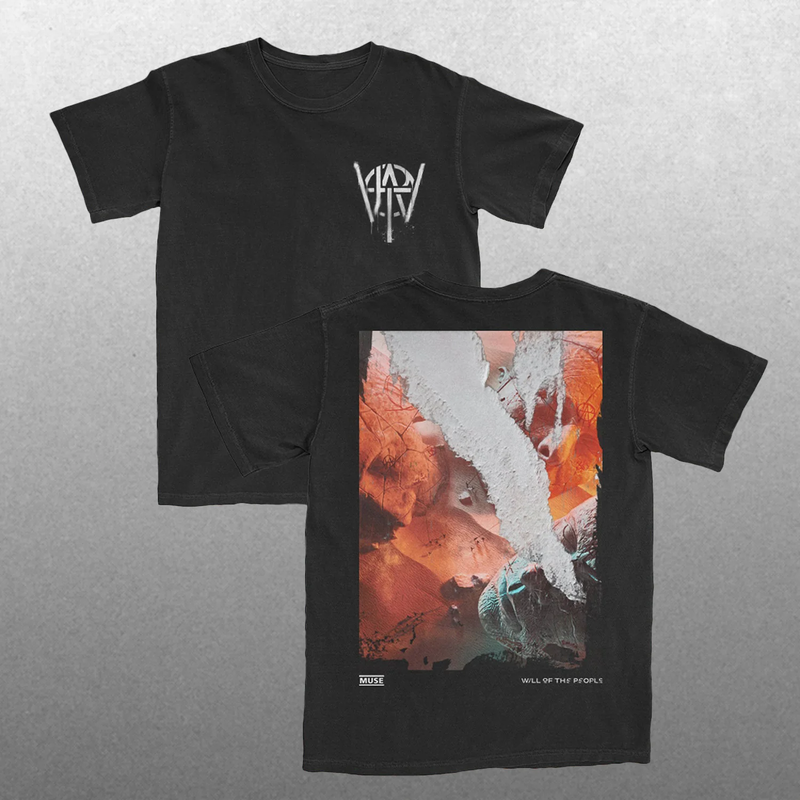 Will Of The People Cover Collage Black T-Shirt