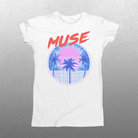 Spring Palm Euro Tour Womens T-Shirt