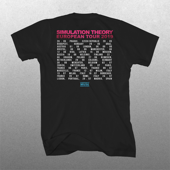 Simulation Theory European Tour T-shirt
