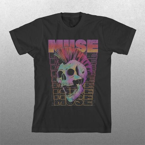 Mohawk Skull T-Shirt