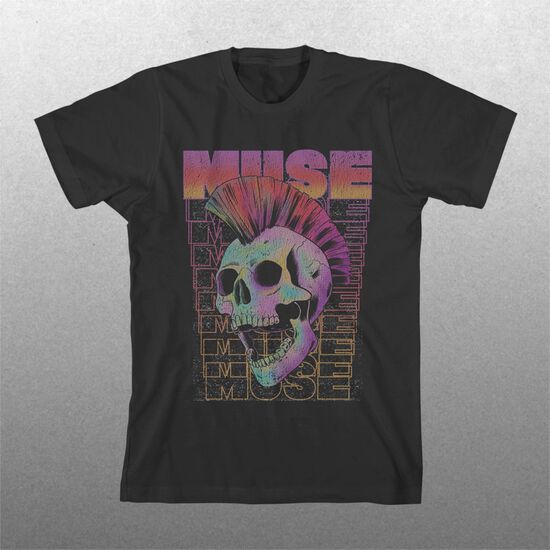 Mohawk Skull T-Shirt