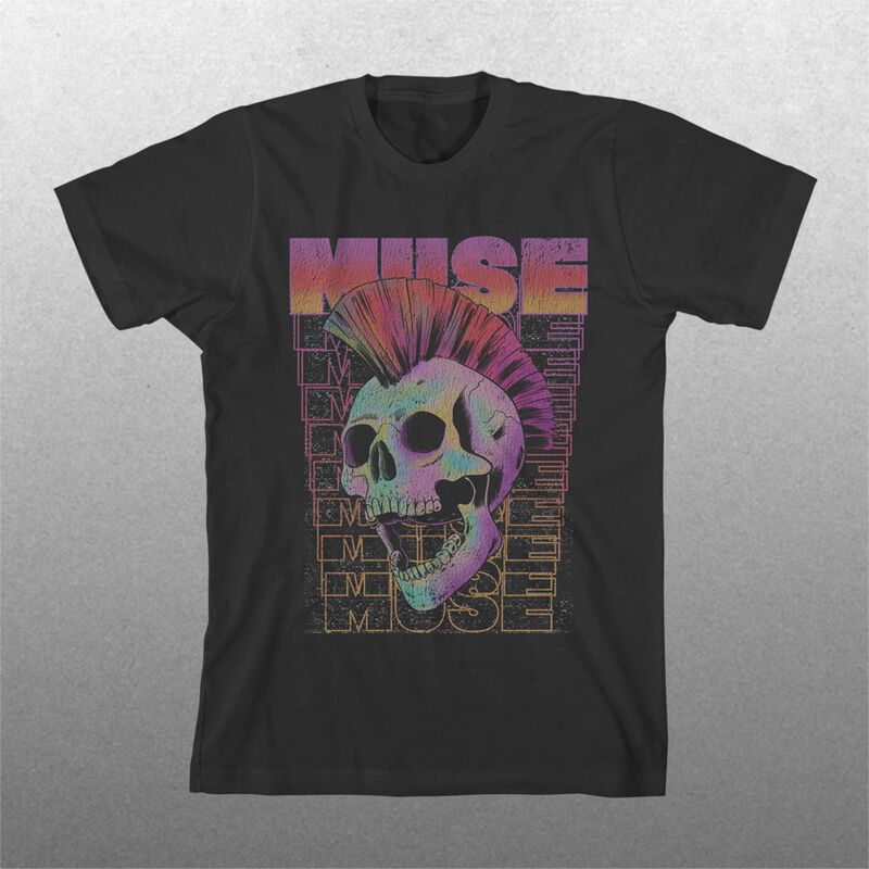 Mohawk Skull T-Shirt