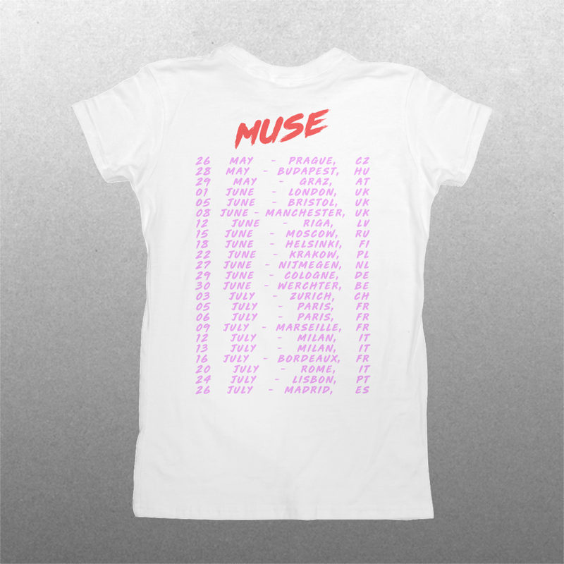 Spring Palm Euro Tour Womens T-Shirt