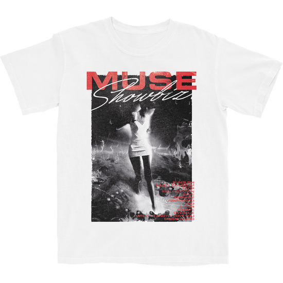 Showbiz White T-Shirt Showbiz White T-Shirt