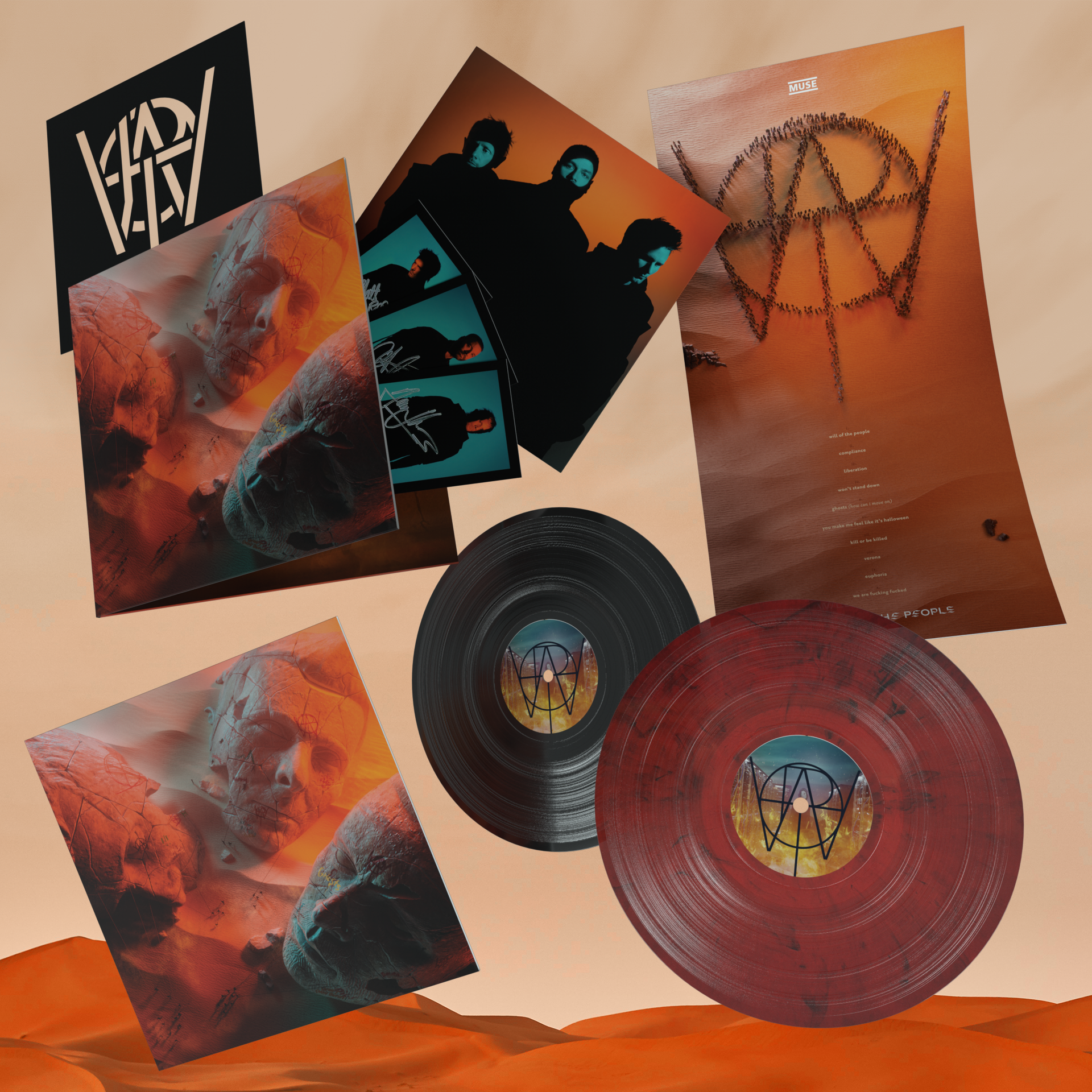 Will Of The People Vinyl Bundle Muse Store